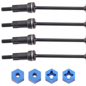 1/18 ARRMA Aluminum Front & Rear Drive Shaft Set - Black