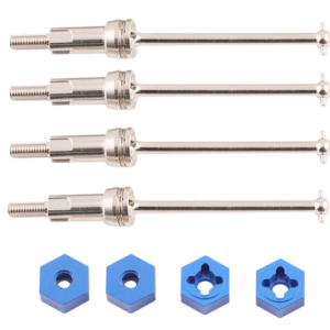 1/18 ARRMA Aluminum Front & Rear Drive Shaft Set - Silver