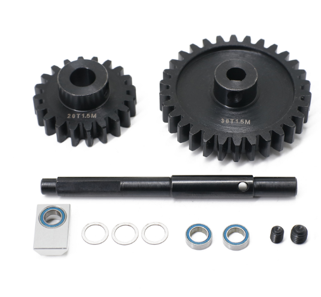 Traxxas X-Maxx / XRT 1.5M Hardened Steel Spur and Motor Pinion Gear Set 20T+30TSet