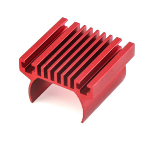 Traxxas TRX-4M Aluminum Motor Heat Sink Plate - Red