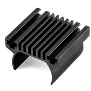 Traxxas TRX-4M Aluminum Motor Heat Sink Plate - Black