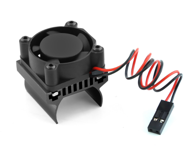 Traxxas TRX-4M Aluminum Motor Heat Sink - Black