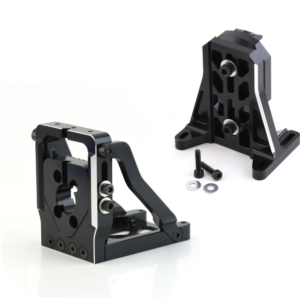 Traxxas XRT / X-Maxx Quick Release Motor Mount and Rear Support Set - All Black / Black
