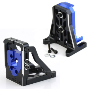 Traxxas XRT / X-Maxx Quick Release Motor Mount and Rear Support Set - Black + Blue / Blue / Black
