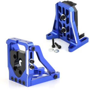 Traxxas XRT / X-Maxx Quick Release Motor Mount and Rear Support Set - Blue + Black / Blue / Black