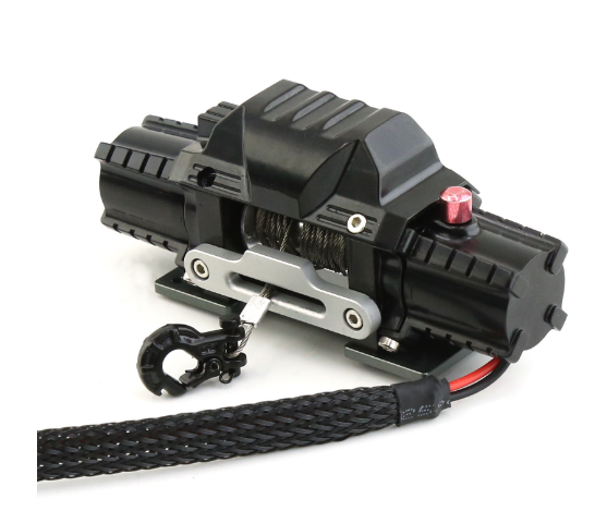 1/10 RC Crawler Dual Metal Electric Winch for TRX-4 SCX10 D90 W90 W92 - Type 2
