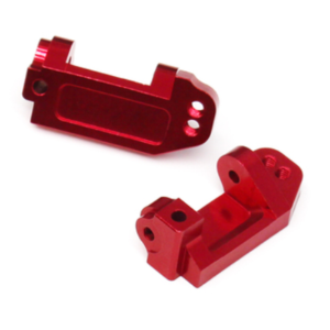 Traxxas Slash 2WD Aluminum Front C-Hubs / Caster Blocks - Red