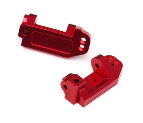 Traxxas Slash 2WD Aluminum Front C-Hubs / Caster Blocks - Red