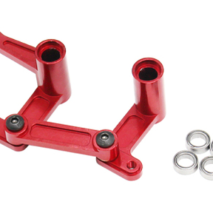 Traxxas Slash 2WD Aluminum Steering Link Rod Set - Red
