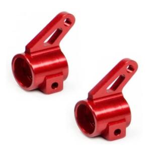 Traxxas Slash 2WD Aluminum Front Steering Blocks - Red