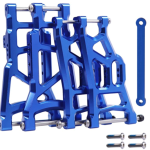 Traxxas Slash 2WD Aluminum Front and Rear Suspension Arms with Link Rods Set - Blue