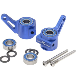 Traxxas Slash 2WD Aluminum Front Steering Blocks 3736 - Blue