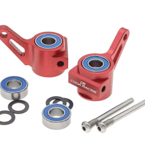Traxxas Slash 2WD Aluminum Front Steering Blocks 3736 - Red