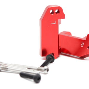 Traxxas Slash / Stampede / Rustler 2WD Aluminum Caster Blocks 3632 - Red