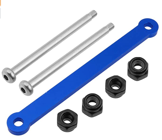 Traxxas Slash / Rustler / Stampede / Bandit 2WD Suspension Arm Pin Set 2532 / 2640 - Blue