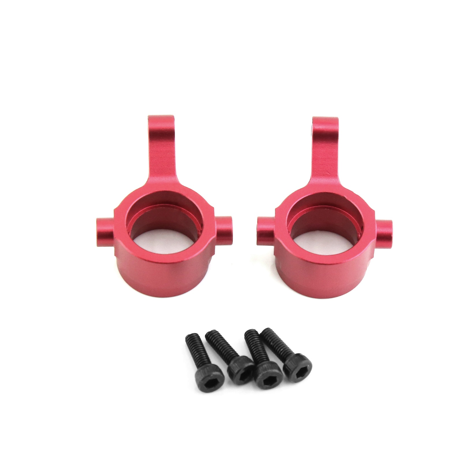 Axial Yeti Jr AX90052 / AX90069 Aluminum Steering Knuckles - Red