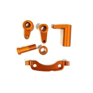 ZD Racing DBX-10 Aluminum Steering Assembly - Orange