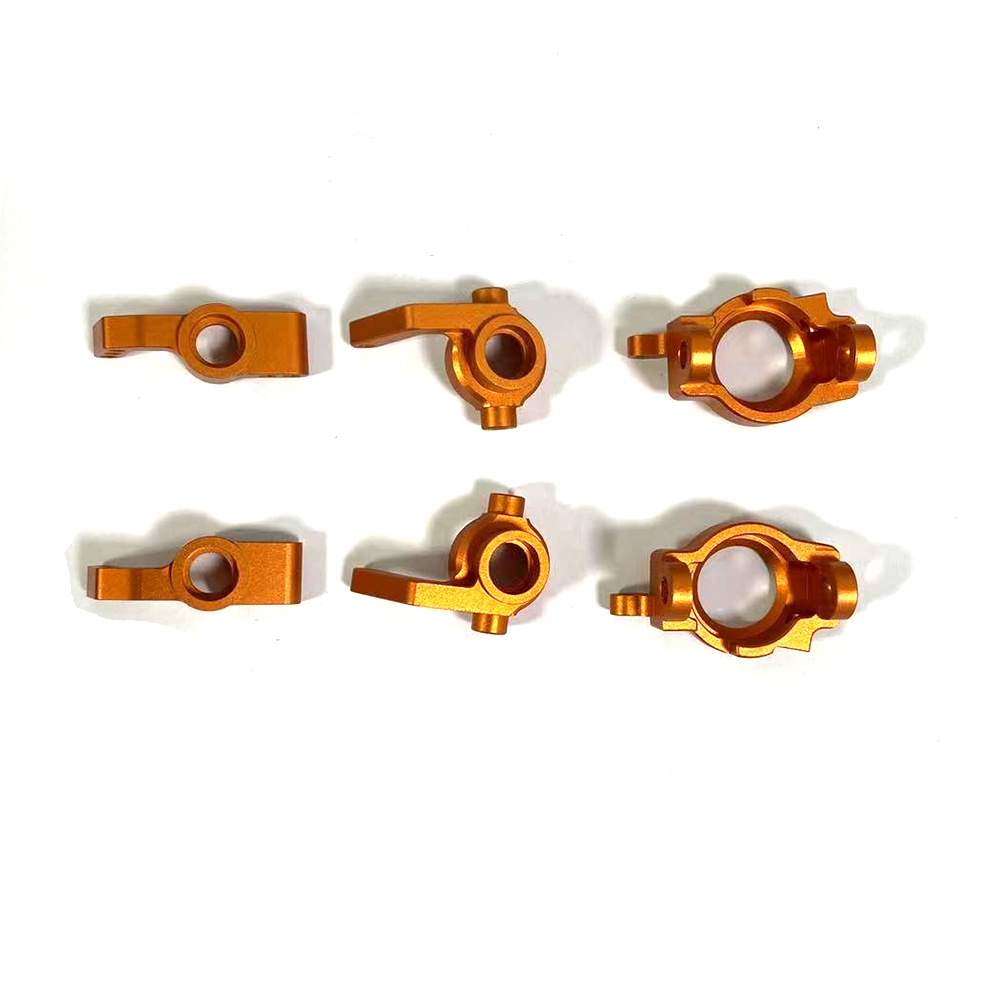 ZD Racing DBX-10 Aluminum 3-Piece Upgrade Parts Set - Orange