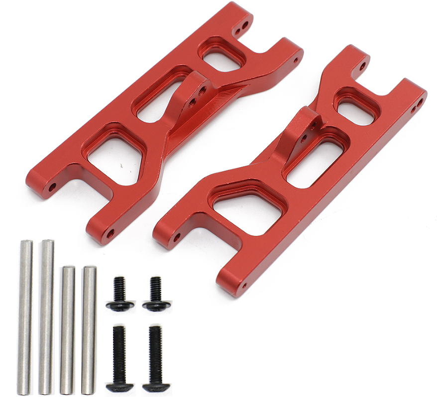 ECX 1/10 2WD Aluminum Front Suspension Arms - Red