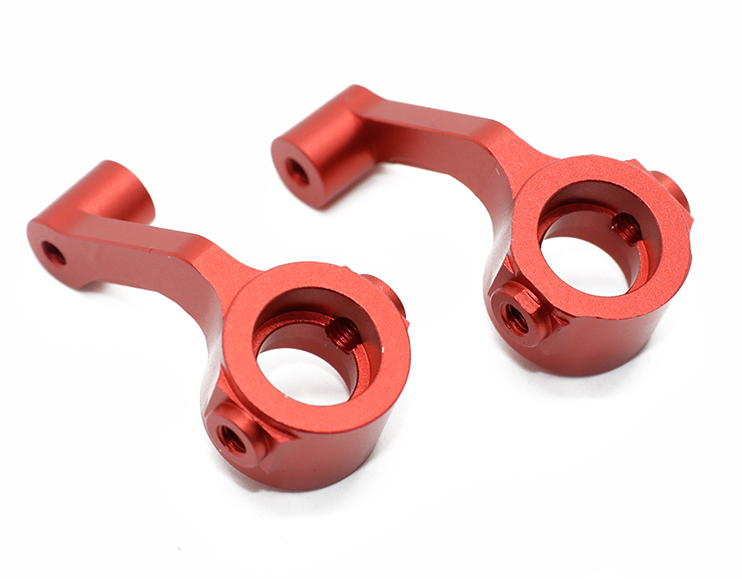 ECX 1/10 2WD Aluminum Steering Knuckles - Red