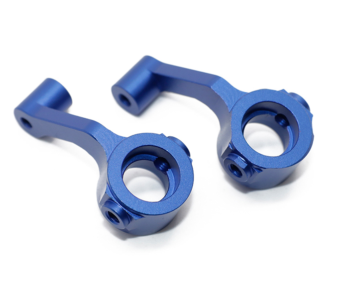 ECX 1/10 2WD Aluminum Steering Knuckles - Blue