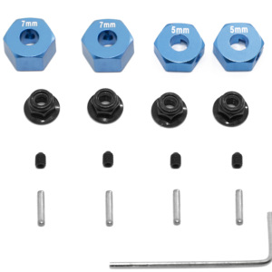 ECX 1/10 2WD Aluminum Coupler Set - Silver