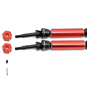 ECX 1/10 2WD Aluminum Drive Shaft Set - Red
