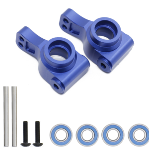 ECX 1/10 2WD Aluminum Rear Axle Carriers with Bearings - Blue
