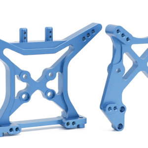 ECX 1/10 2WD Aluminum Front and Rear Shock Tower Set - Light Blue