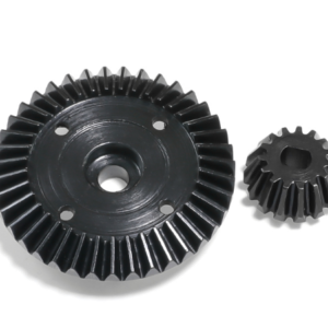 Tamiya XV-02 / TT-02 / TT-02B 45# Steel Differential Gear and Main Gear Set - Differential Ring Gear + Straight Shaft Gear