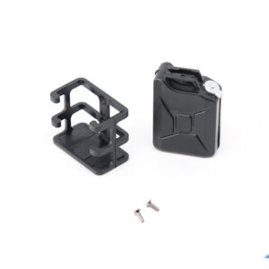 1/10 RC Crawler Scale Fuel Can Accessory for SCX10 / TRX-4 / 90046 / YK4082 - Silver