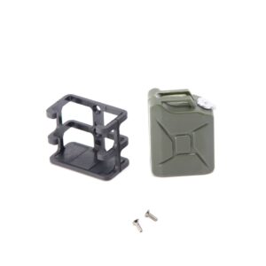 1/10 RC Crawler Scale Fuel Can Accessory for SCX10 / TRX-4 / 90046 / YK4082 - Silver