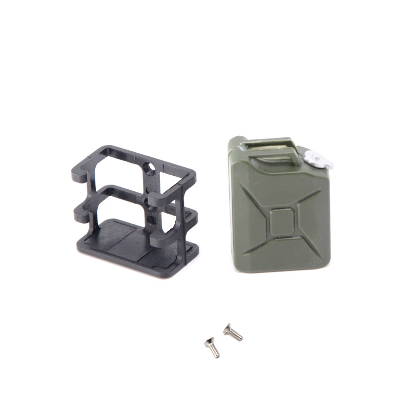 1/10 RC Crawler Scale Fuel Can Accessory for SCX10 / TRX-4 / 90046 / YK4082 - Silver