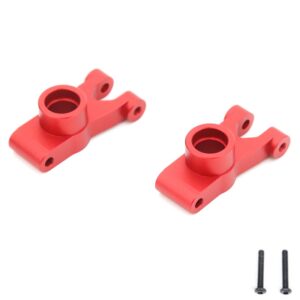 ARRMA Granite 2WD Aluminum Rear Hub Carriers - Red