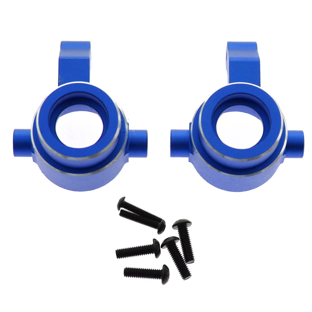 Traxxas Sledge 1/8 4WD Front Steering Knuckles #9537 - Blue