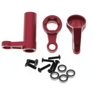 Traxxas Sledge 1/8 4WD Steering Assembly with Bearings - Red