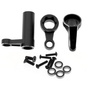Traxxas Sledge 1/8 4WD Steering Assembly with Bearings - Silver