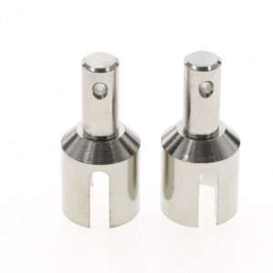 Traxxas Sledge 1/8 4WD Medium Carbon Steel Front / Rear Differential Cup Yoke - Silver
