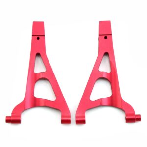 Traxxas 1/16 E-Revo / Slash / Summit Aluminum Front Upper Suspension Arms - Red