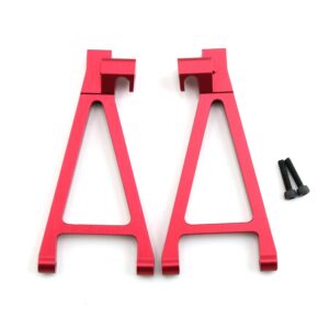 Traxxas 1/16 E-Revo / Slash / Summit Aluminum Rear Lower Suspension Arms - Red