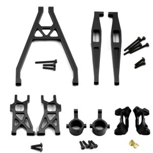 Axial Yeti Jr AX90052 / AX90069 Aluminum 5-Piece Aluminum Upgrade Parts Set - Silver