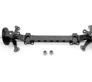 1/14 RC Truck Passive Front Axle with Caster Angle for Tamiya Tractor and Dump Truck Models