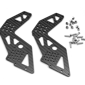 Losi 1/8 LMT Solid Axle 4WD Carbon Fiber Front / Rear Outer Side Guards RZ006