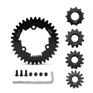 Traxxas X-Maxx 6S / 8S and XRT 1.5 Mod 35T Spur Gear and Pinion Gear Set 35T+11-12+13+14