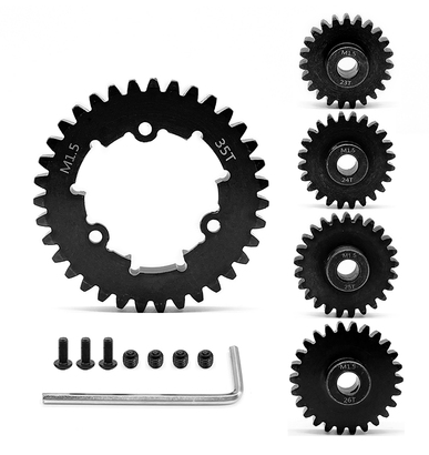 Traxxas X-Maxx 6S / 8S and XRT 1.5 Mod 35T Spur Gear and Pinion Gear Set 35T+23+24+25+26