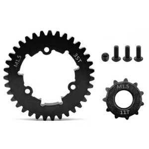 Traxxas X-Maxx 6S / 8S and XRT 1.5 Mod 35T Spur Gear with 35T+11T Pinion Gear