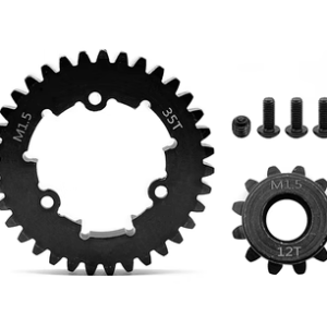 Traxxas X-Maxx 6S / 8S and XRT 1.5 Mod 35T Spur Gear with 35T+12T Pinion Gear