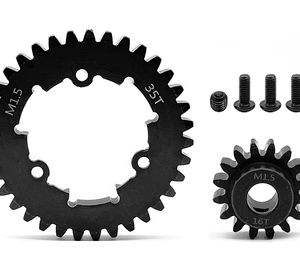 Traxxas X-Maxx 6S / 8S and XRT 1.5 Mod 35T Spur Gear with 35T+16T Pinion Gear