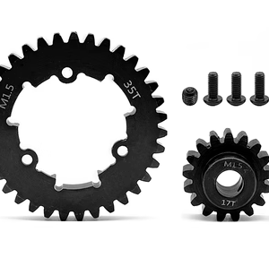 Traxxas X-Maxx 6S / 8S and XRT 1.5 Mod 35T Spur Gear with 35T+17T Pinion Gear
