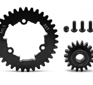 Traxxas X-Maxx 6S / 8S and XRT 1.5 Mod 35T Spur Gear with 35T+18T Pinion Gear
